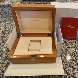 Omega Wooden Display Box